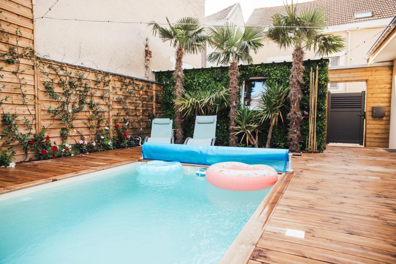 La Suite 176 - Piscine Privee, Spa, Hammam A แร็งส์ ภายนอก รูปภาพ